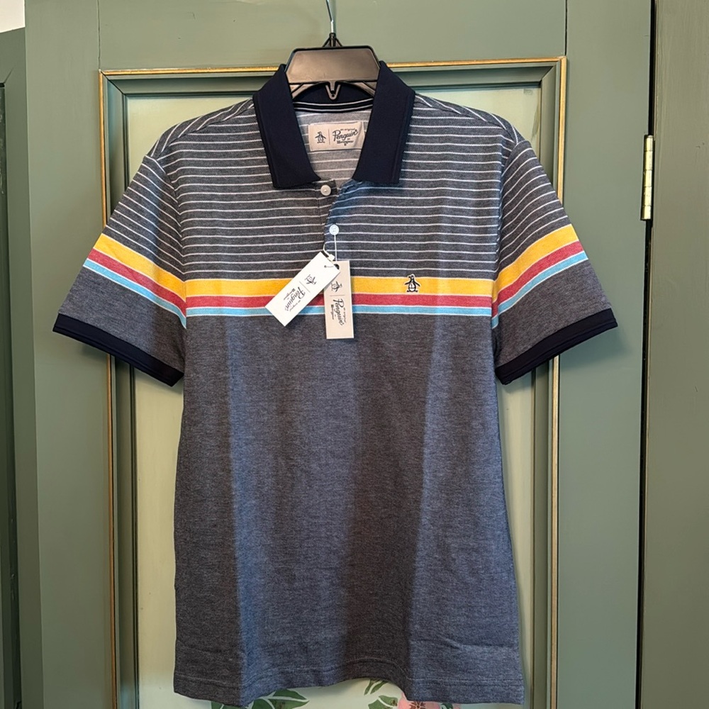 *ORIGINAL PENGUIN BY MUNSINGWARE* SHORT SLEEVE POLO Size S